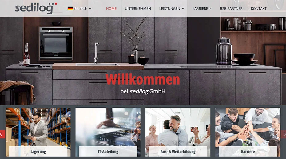Referenzprojekt: Möbelfirma