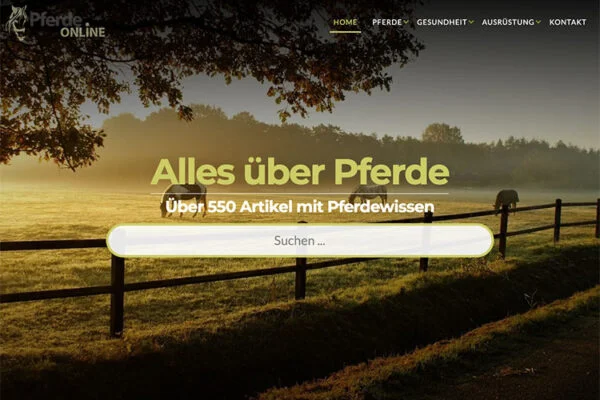 Referenzprojekt: Pferd Online