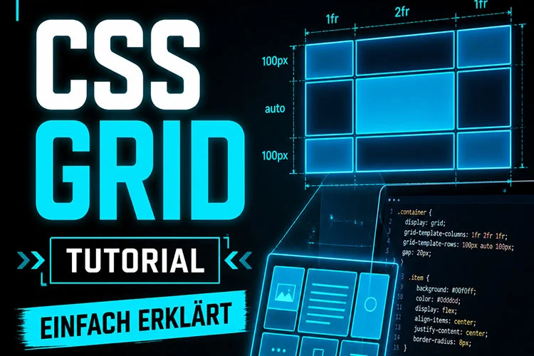 Webdesign lernen: CSS Grid lernen für Anfänger
