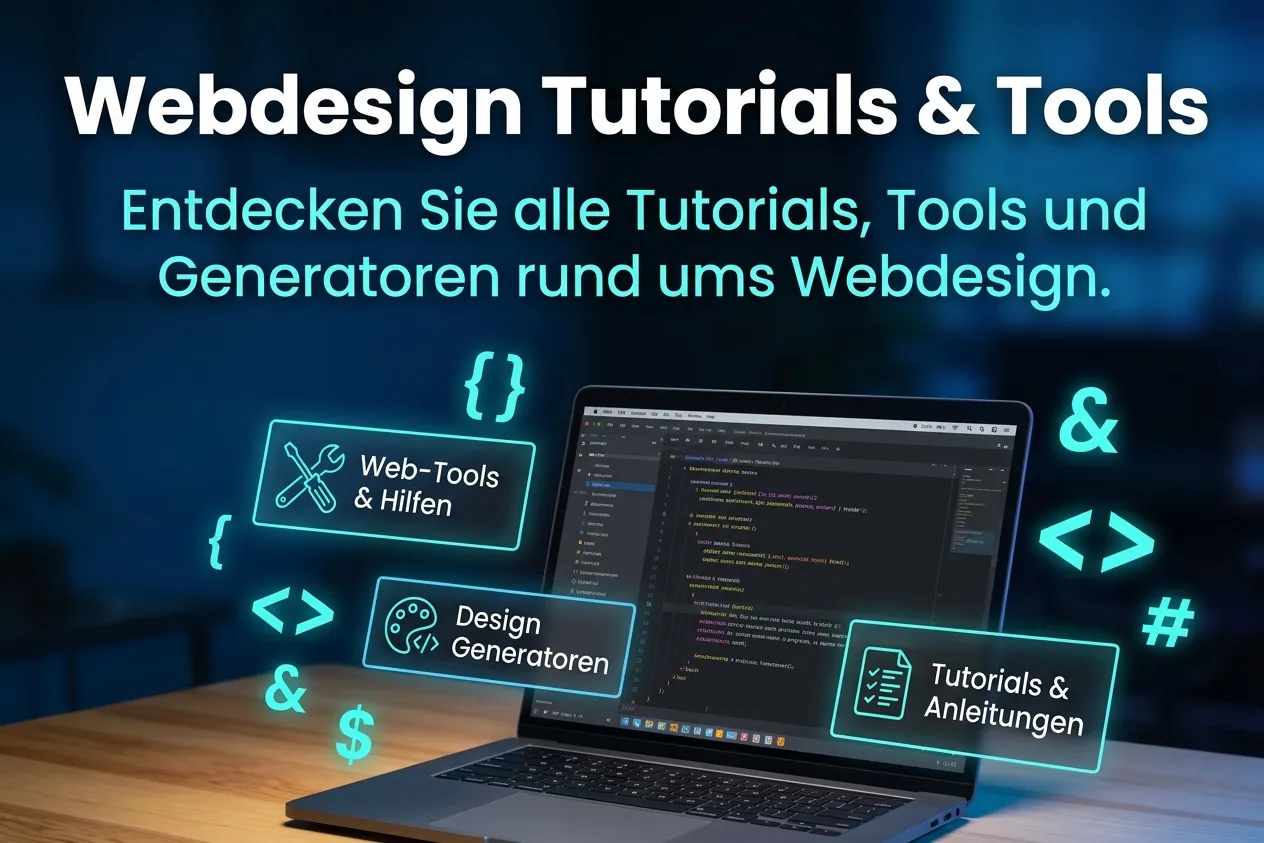 Webdesign lernen: Weitere Tutorials