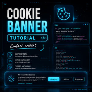 Cookie-Banner selbst erstellen