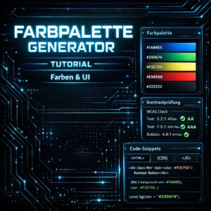 Farbpalette Generator für Kontraste